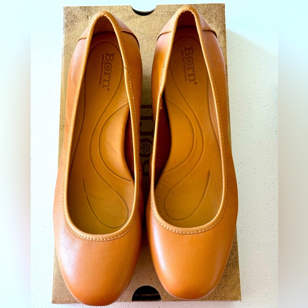 Born Viviette Ballet Short Block Heel, W10